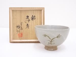 悟明造　高麗鉄絵茶碗（銘：寿老）